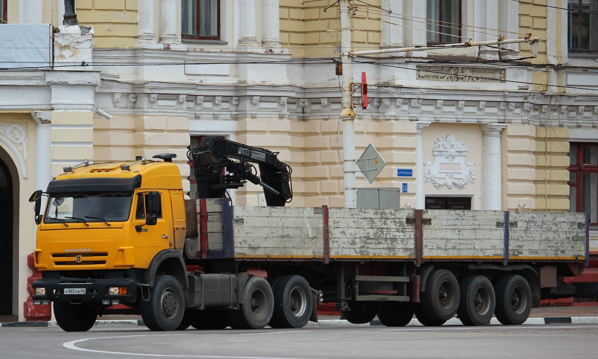 Тамбовская область, № Н 965 НВ 68 — КамАЗ (общая модель)