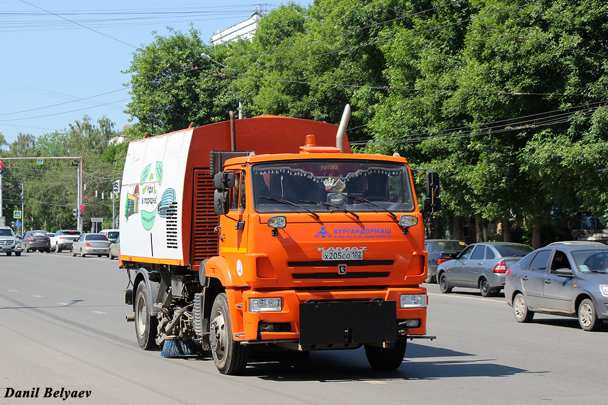 Башкортостан, № Х 205 СО 102 — КамАЗ-53605 (общая модель)