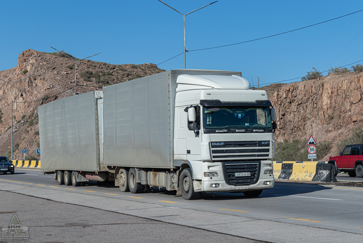 Алматинская область, № 657 AIK 05 — DAF XF105 FAR