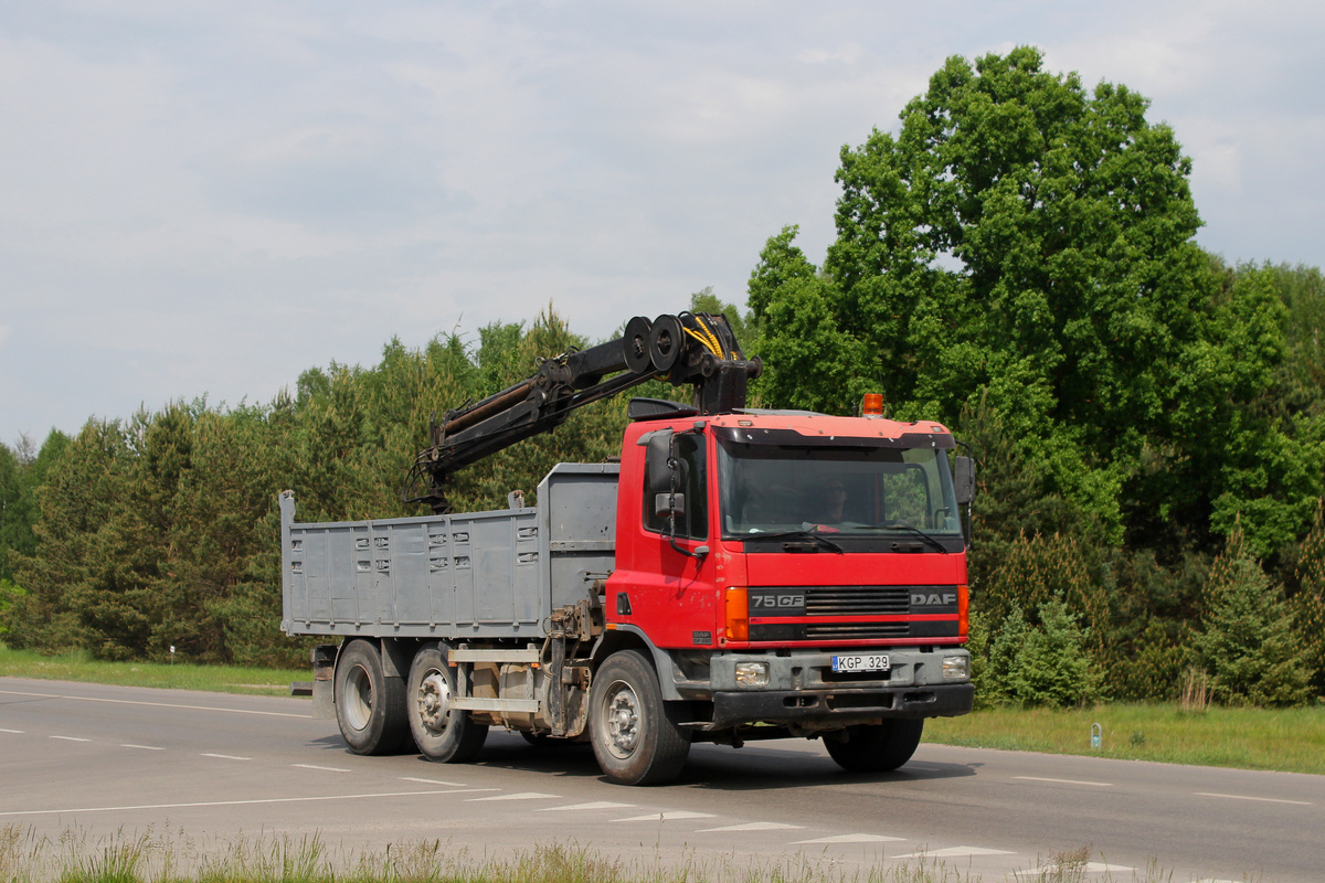 Литва, № KGP 329 — DAF 65 / 75 / 85 (CF) (общая модель)