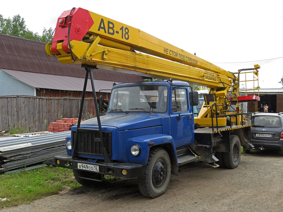 Марий Эл, № А 949 СО 12 — ГАЗ-3307