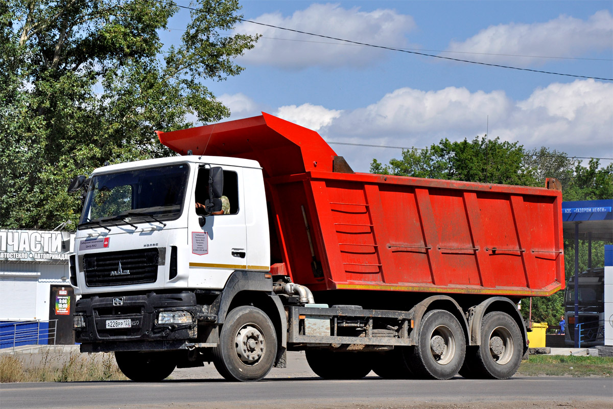 Алтайский край, № А 228 РР 122 — МАЗ-650128