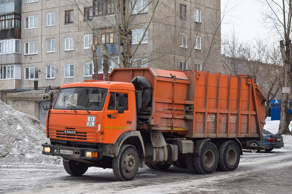 Алтайский край, № Н 666 УМ 22 — КамАЗ-65115-62