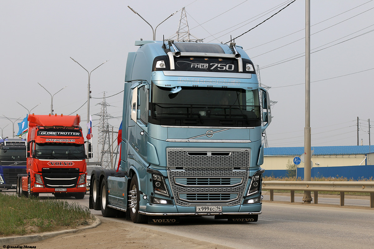 Саха (Якутия), № Х 999 ЕС 14 — Volvo ('2012) FH16.750