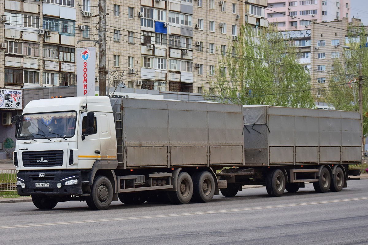 Волгоградская область, № М 782 АО 134 — МАЗ-6312H9