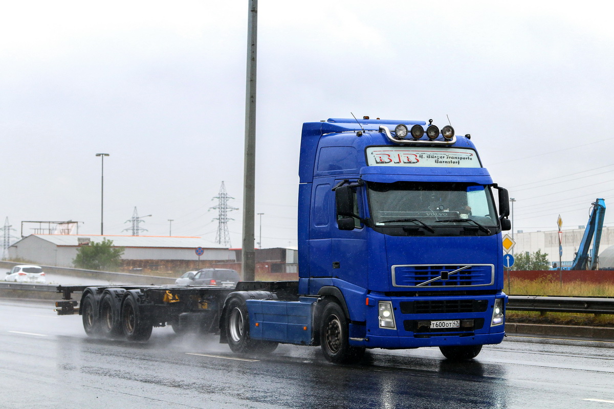 Ленинградская область, № Т 600 ОТ 47 — Volvo ('2002) FH12.420