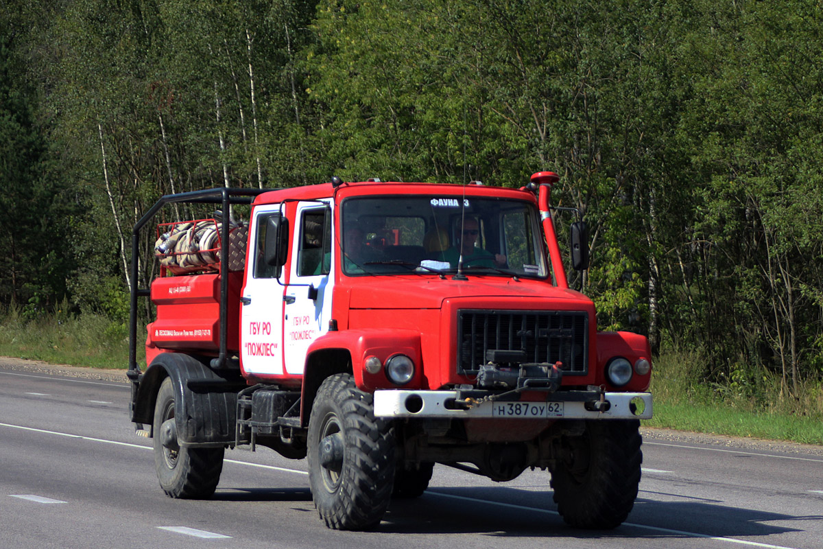 Рязанская область, № Н 387 ОУ 62 — ГАЗ-33081 «Садко»