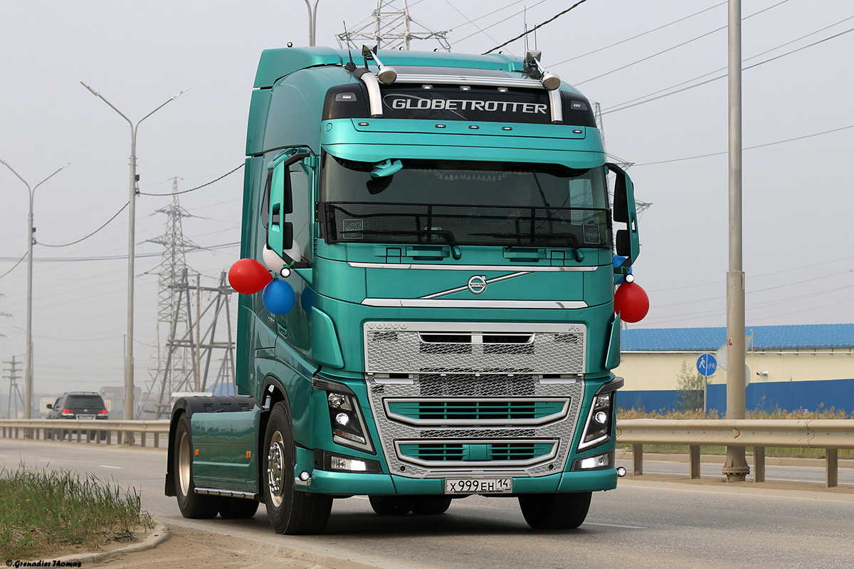 Саха (Якутия), № Х 999 ЕН 14 — Volvo ('2012) FH.460