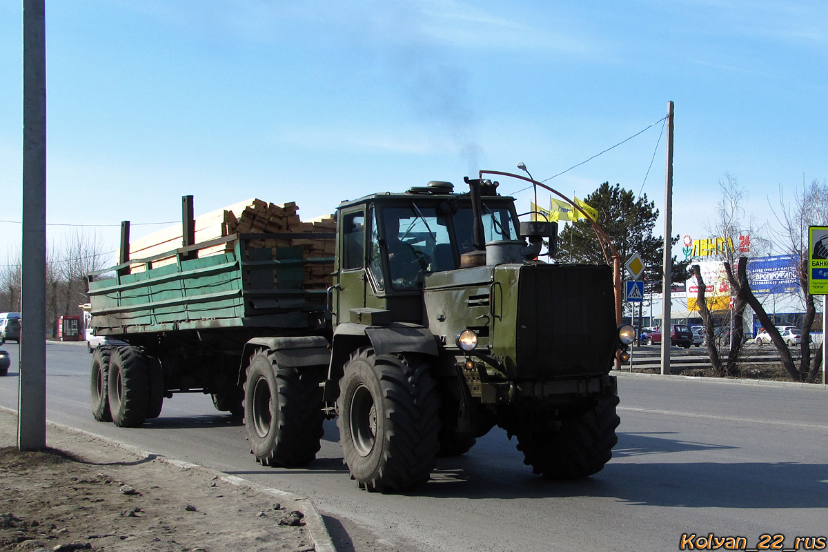 Алтайский край, № (22) Б/Н СТ 0980 — Т-150К; Алтайский край — Спецтехника с нечитаемыми (неизвестными) номерами