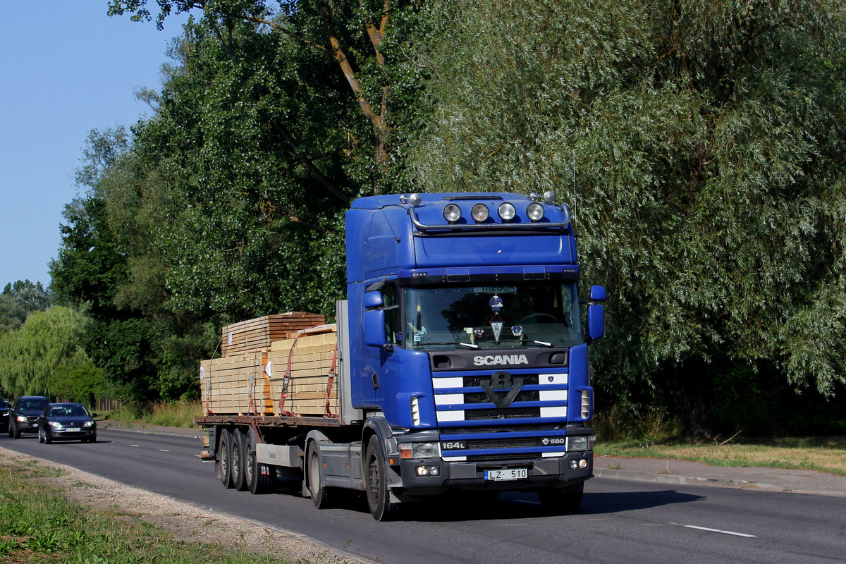 Латвия, № LZ-510 — Scania ('1996) R164L