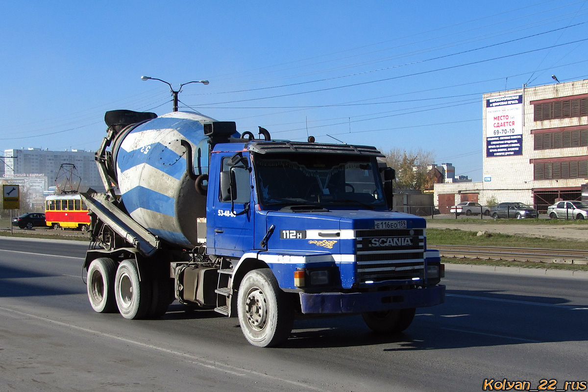 Алтайский край, № Е 116 ЕО 159 — Scania (II) T-Series (общ.м)