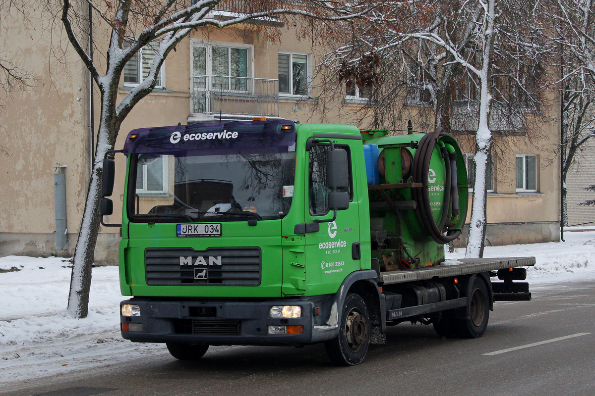 Литва, № JRK 034 — MAN TGL (общая модель)