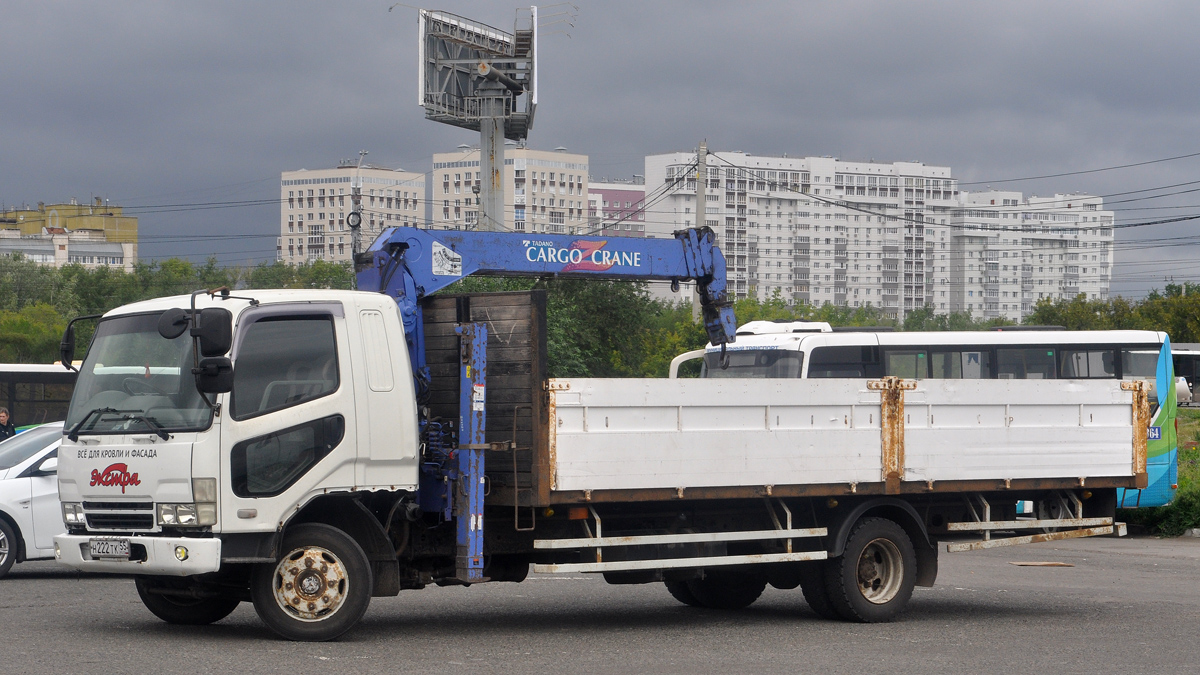 Омская область, № Н 222 ТК 55 — Mitsubishi Fuso Fighter