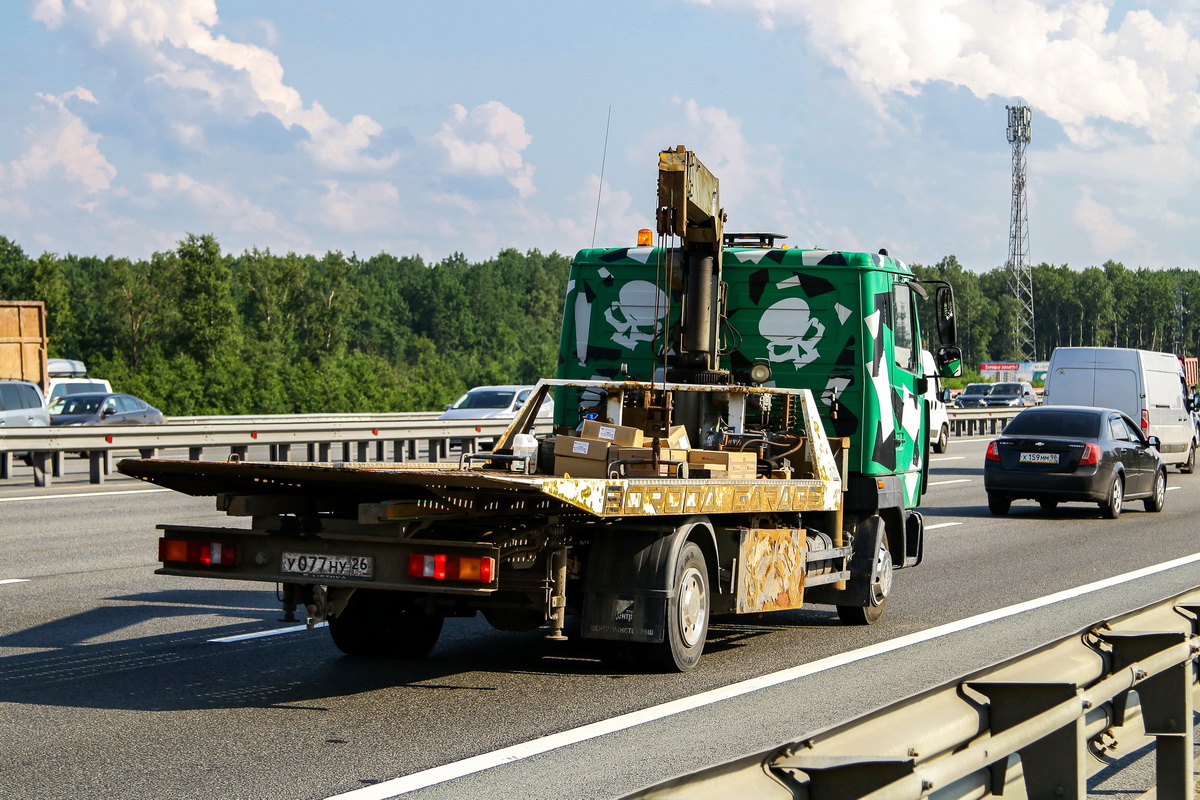 Санкт-Петербург, № У 077 НУ 26 — МАЗ-437143