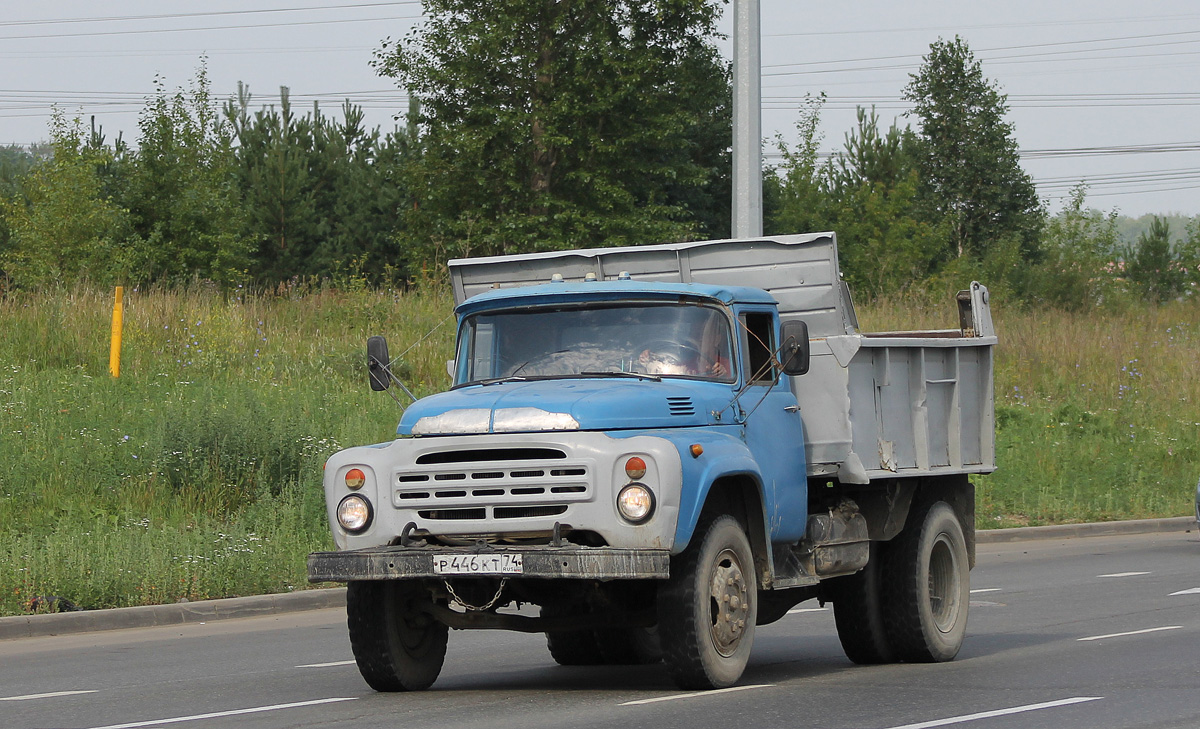 Челябинская область, № Р 446 КТ 74 — ЗИЛ-495810