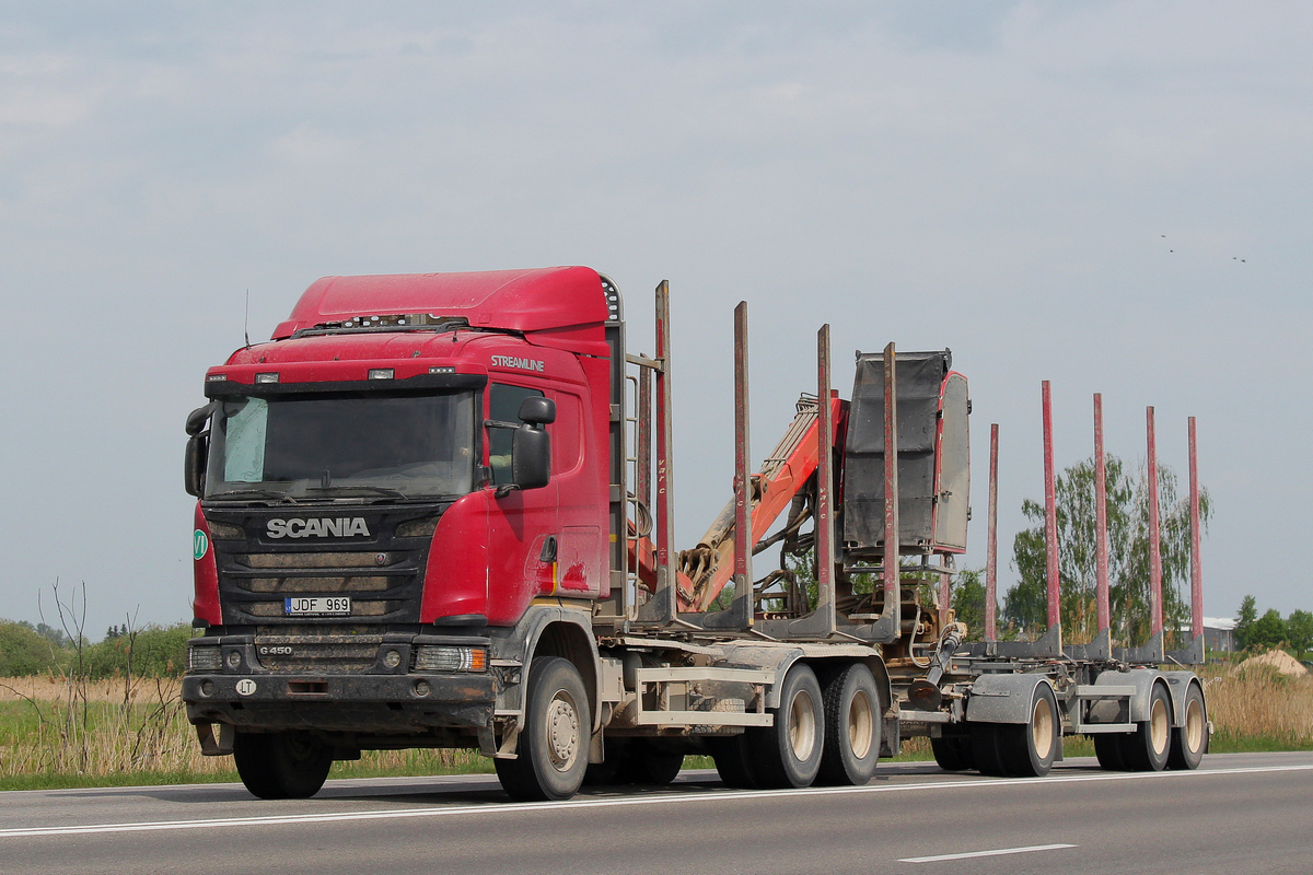 Литва, № JDF 969 — Scania ('2013) G450