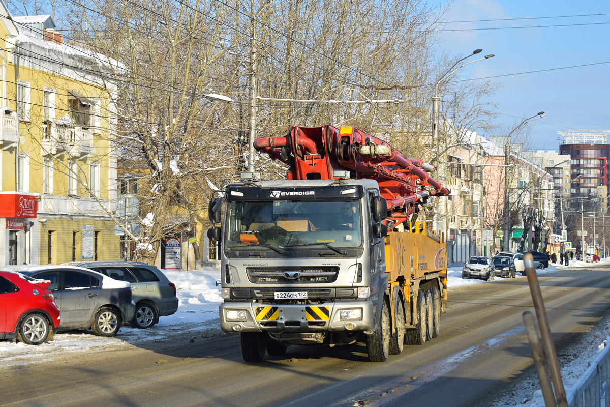 Алтайский край, № В 224 ОМ 122 — Daewoo Novus