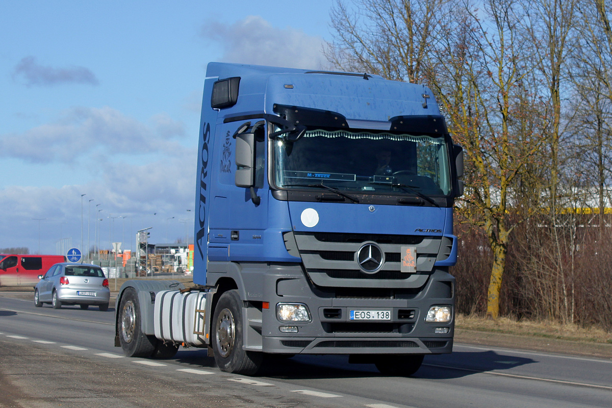 Литва, № EOS 138 — Mercedes-Benz Actros ('2009) 1844