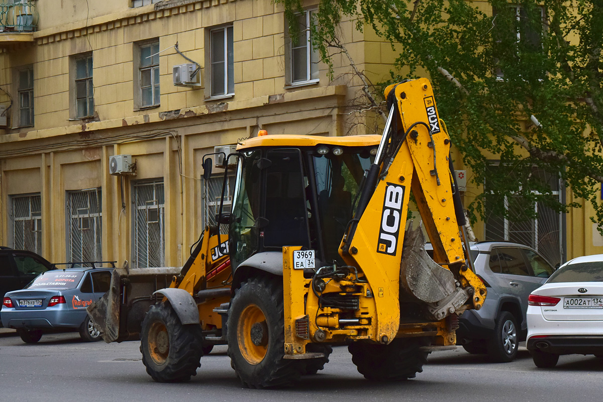 Волгоградская область, № 3969 ЕА 34 — JCB 3CX