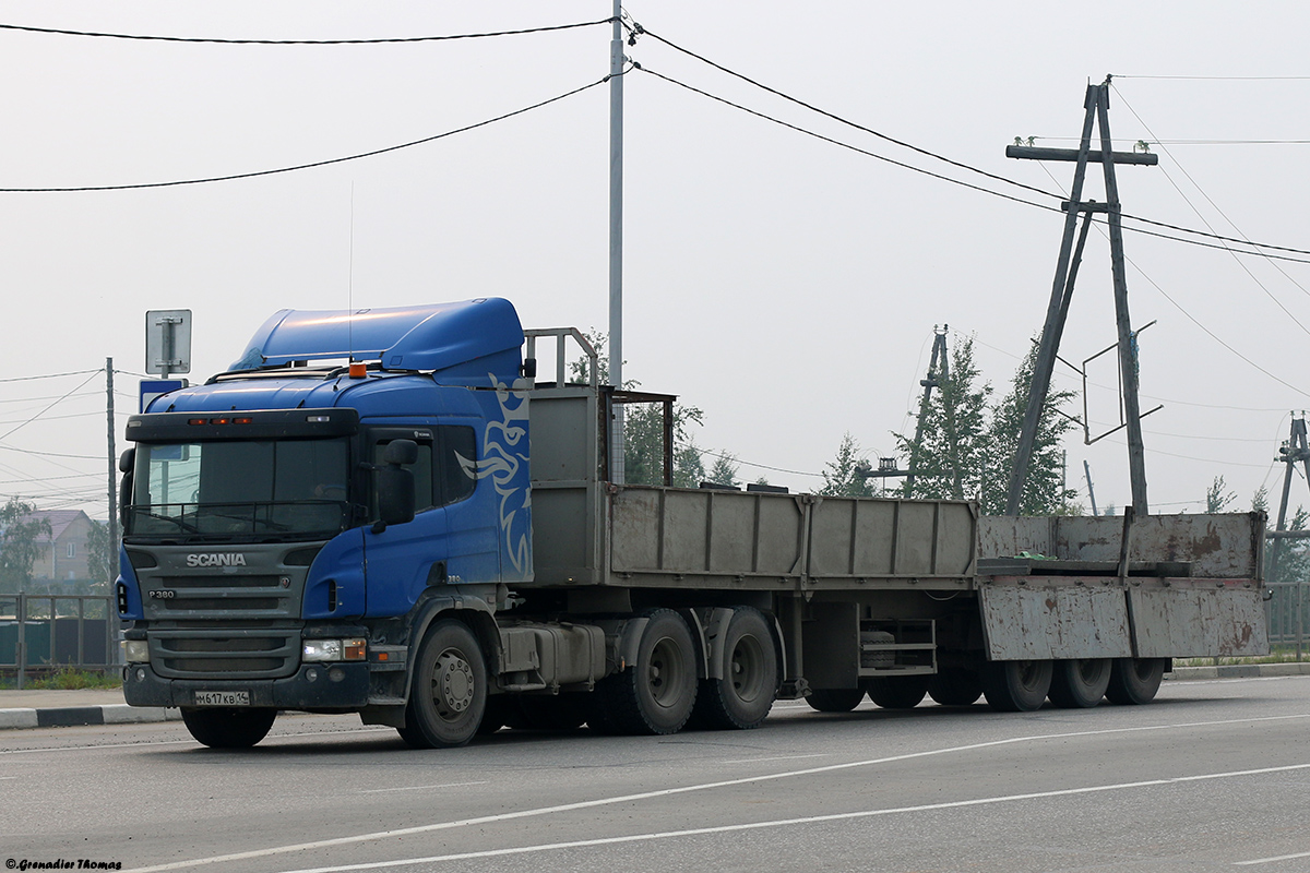 Саха (Якутия), № М 617 КВ 14 — Scania ('2004) P380