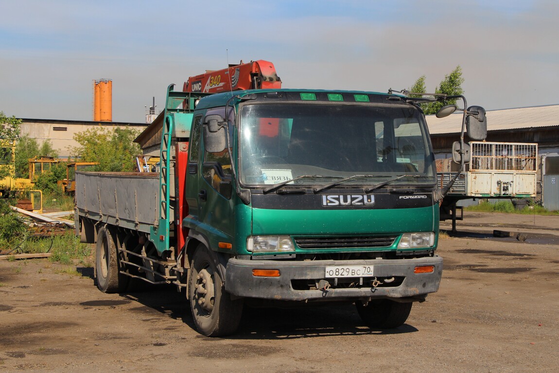 Томская область, № О 829 ВС 70 — Isuzu Forward (общая модель)