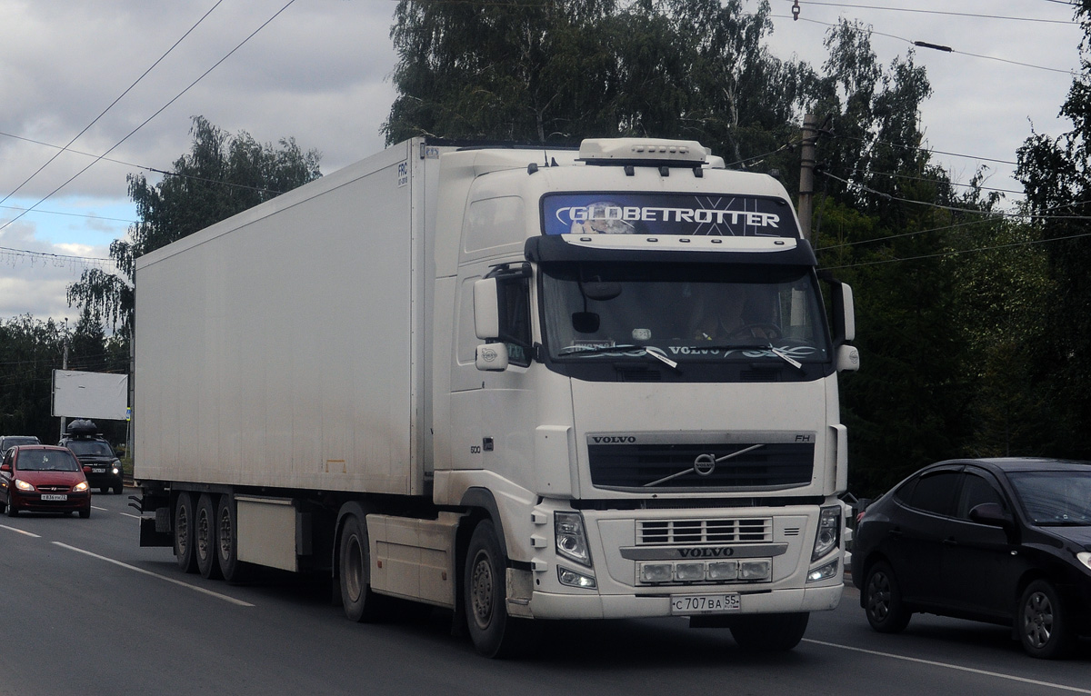 Омская область, № С 707 ВА 55 — Volvo ('2008) FH.500