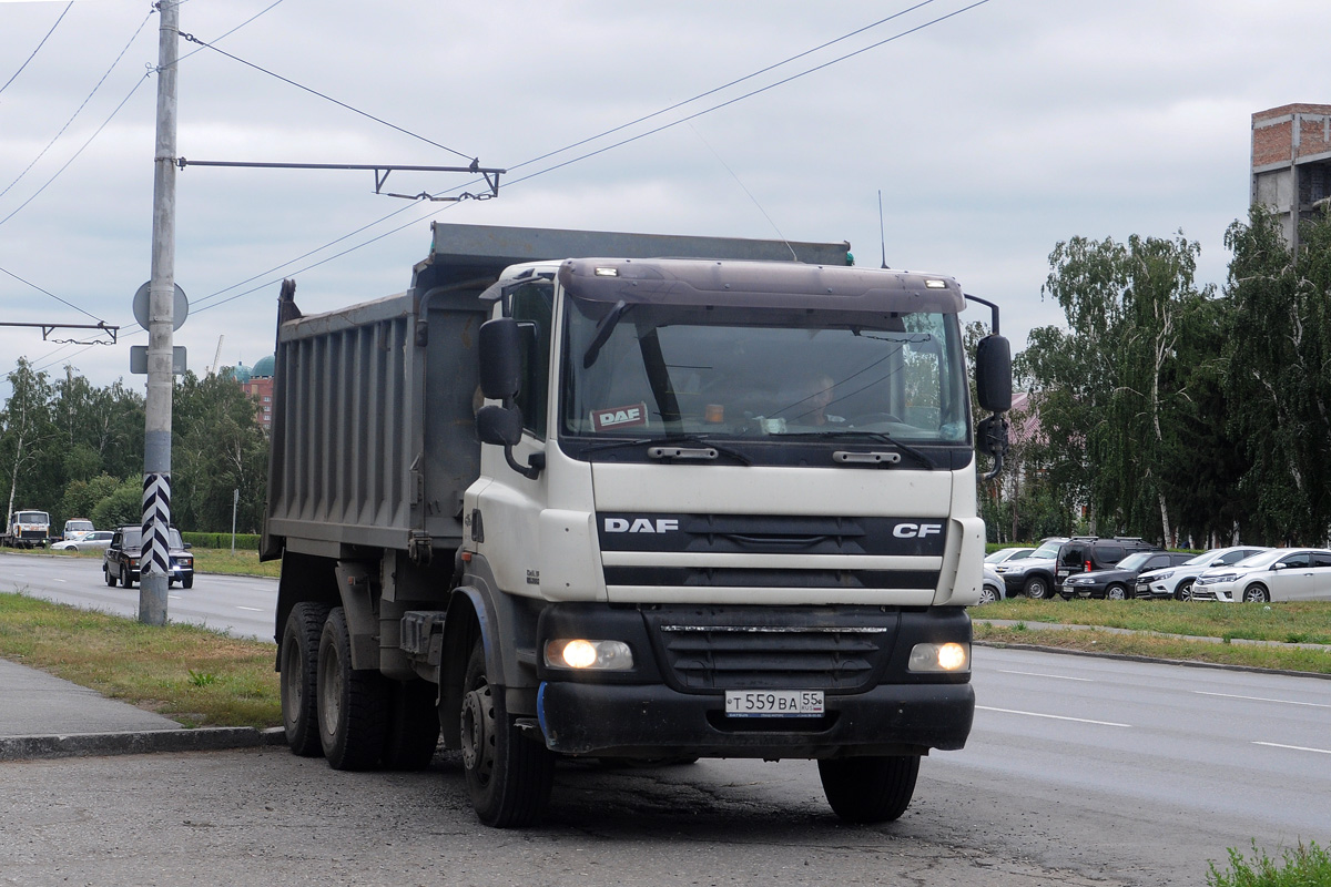 Омская область, № Т 559 ВА 55 — DAF CF85 FAT