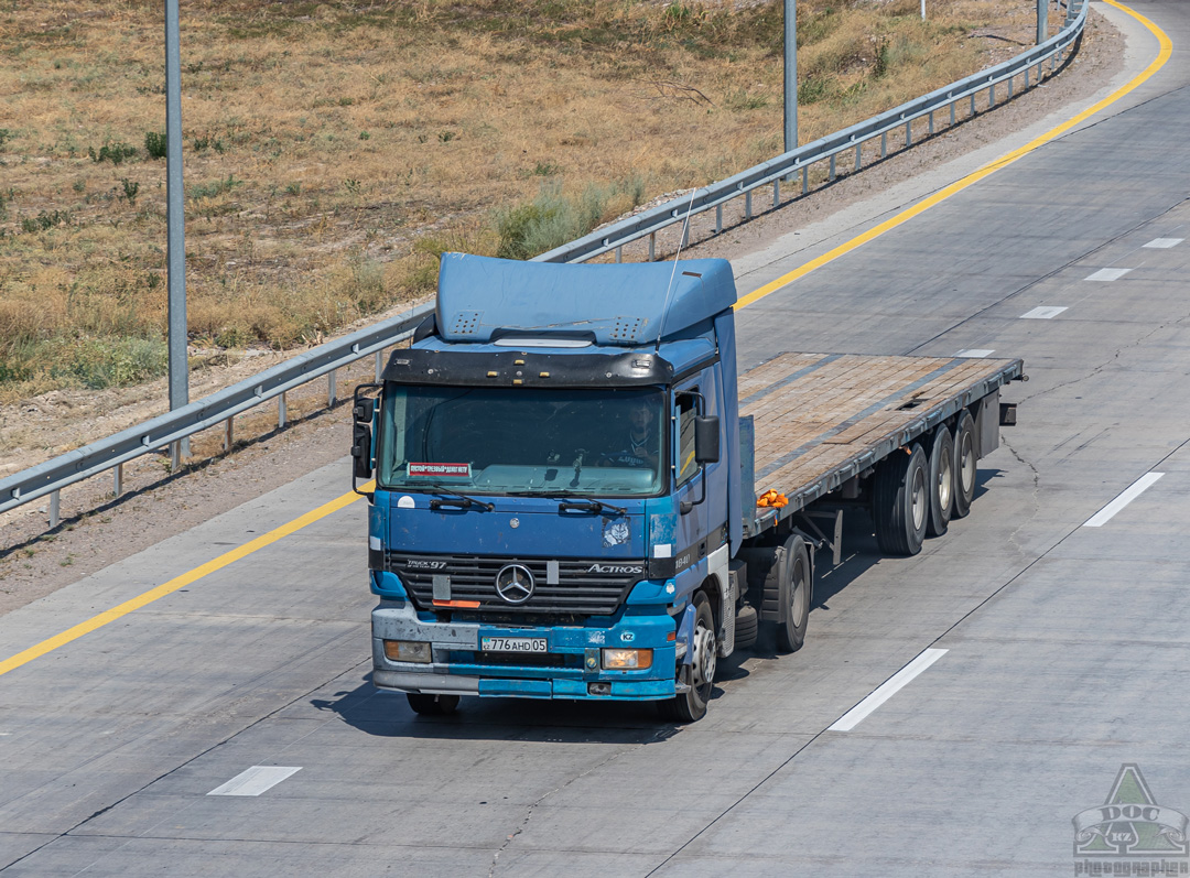 Алматинская область, № 776 AHD 05 — Mercedes-Benz Actros ('1997) 1840