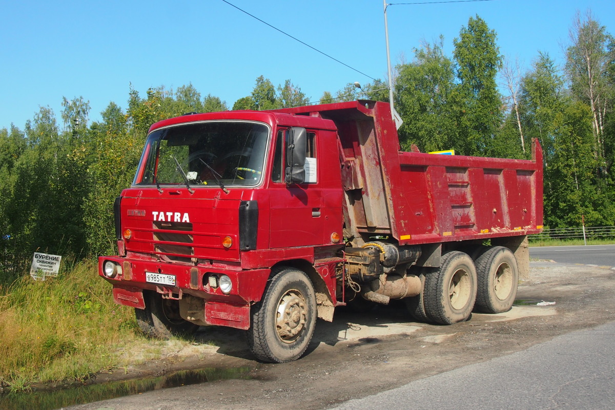 Ханты-Мансийский автоном.округ, № В 985 ТТ 186 — Tatra 815 S1 A