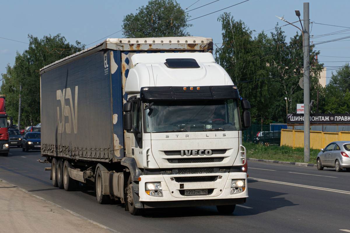 Нижегородская область, № Т 202 ОЕ 152 — IVECO Stralis ('2007) 420