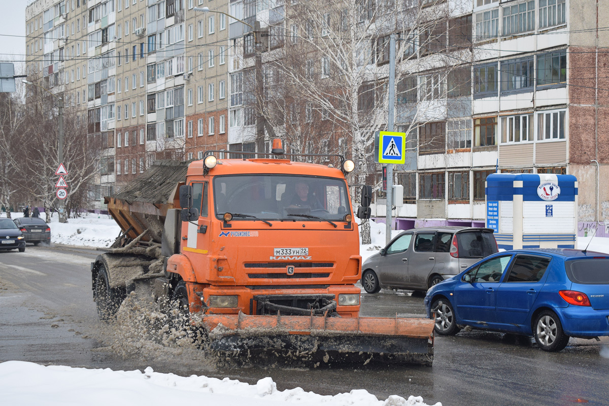 Алтайский край, № М 333 УН 22 — КамАЗ-43253-H3