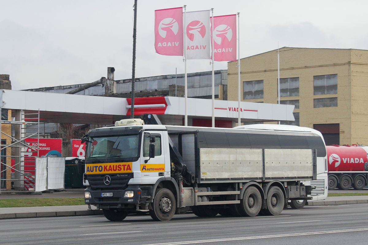 Литва, № MFK 198 — Mercedes-Benz Actros ('2003) 2641