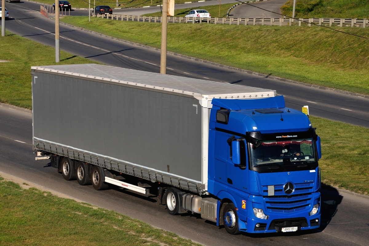 Гродненская область, № АМ 6185-4 — Mercedes-Benz Actros ('2011) 1842