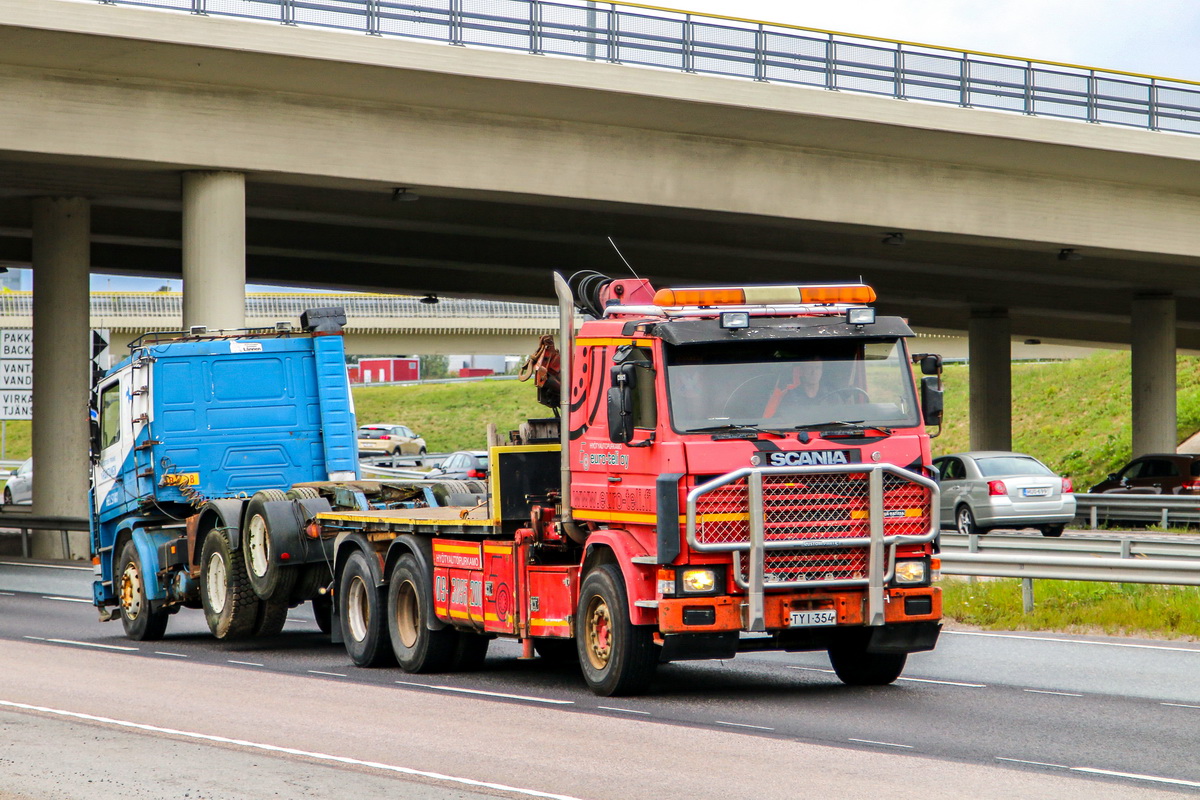 Финляндия, № TYI-354 — Scania (II) (общая модель)