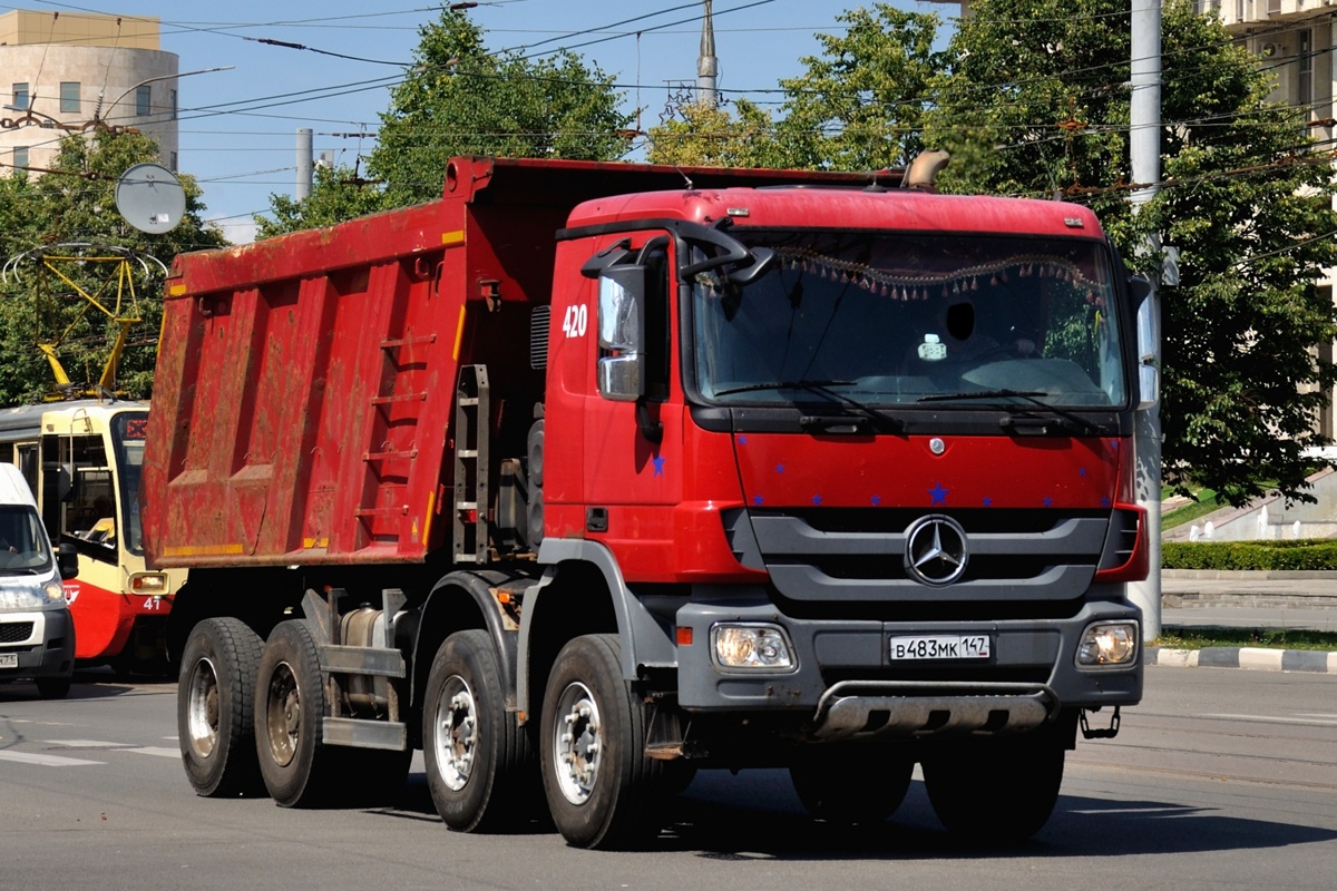 Ленинградская область, № В 483 МК 147 — Mercedes-Benz Actros '09 4141 [Z9M]