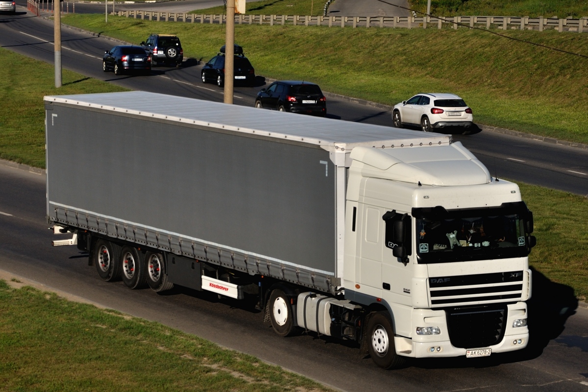 Витебская область, № АК 6278-2 — DAF XF95 FT