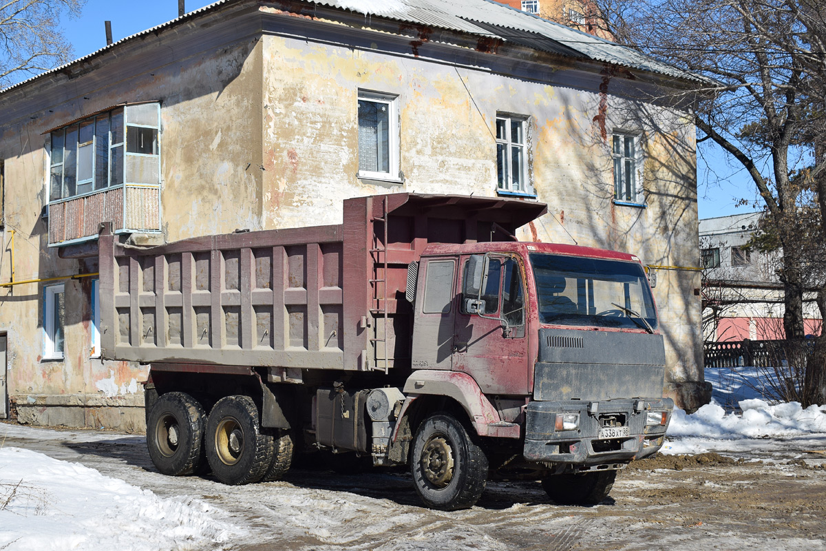 Алтайский край, № А 338 ХТ 38 — Sinotruk SWZ10 Golden Prince