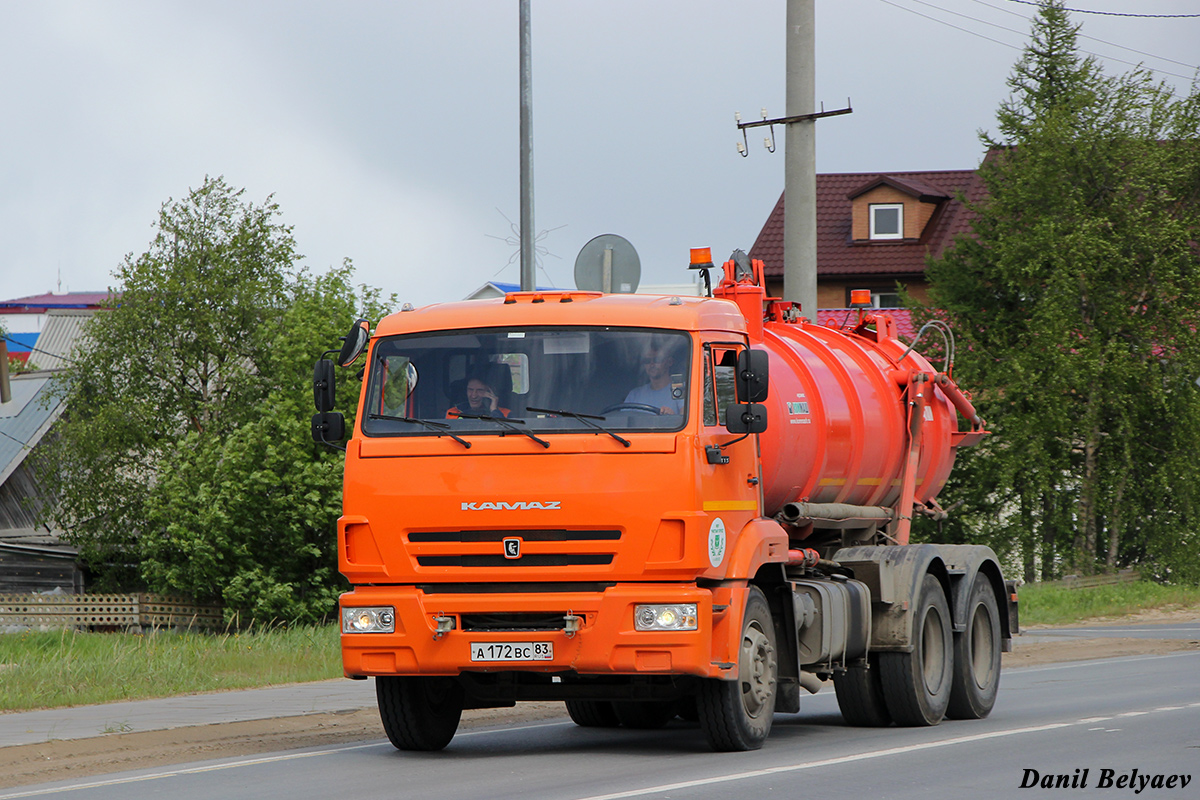 Ненецкий автономный округ, № А 172 ВС 83 — КамАЗ-65115-A4