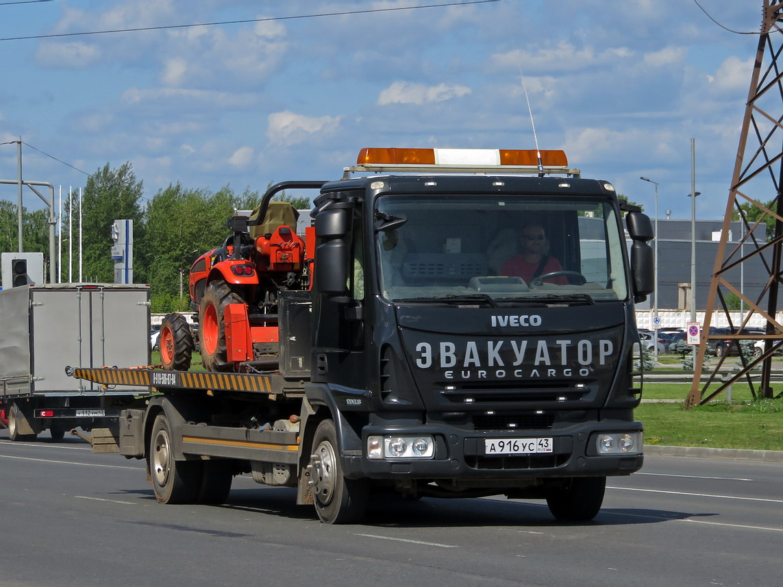 Кировская область, № А 916 УС 43 — IVECO EuroCargo ('2008)