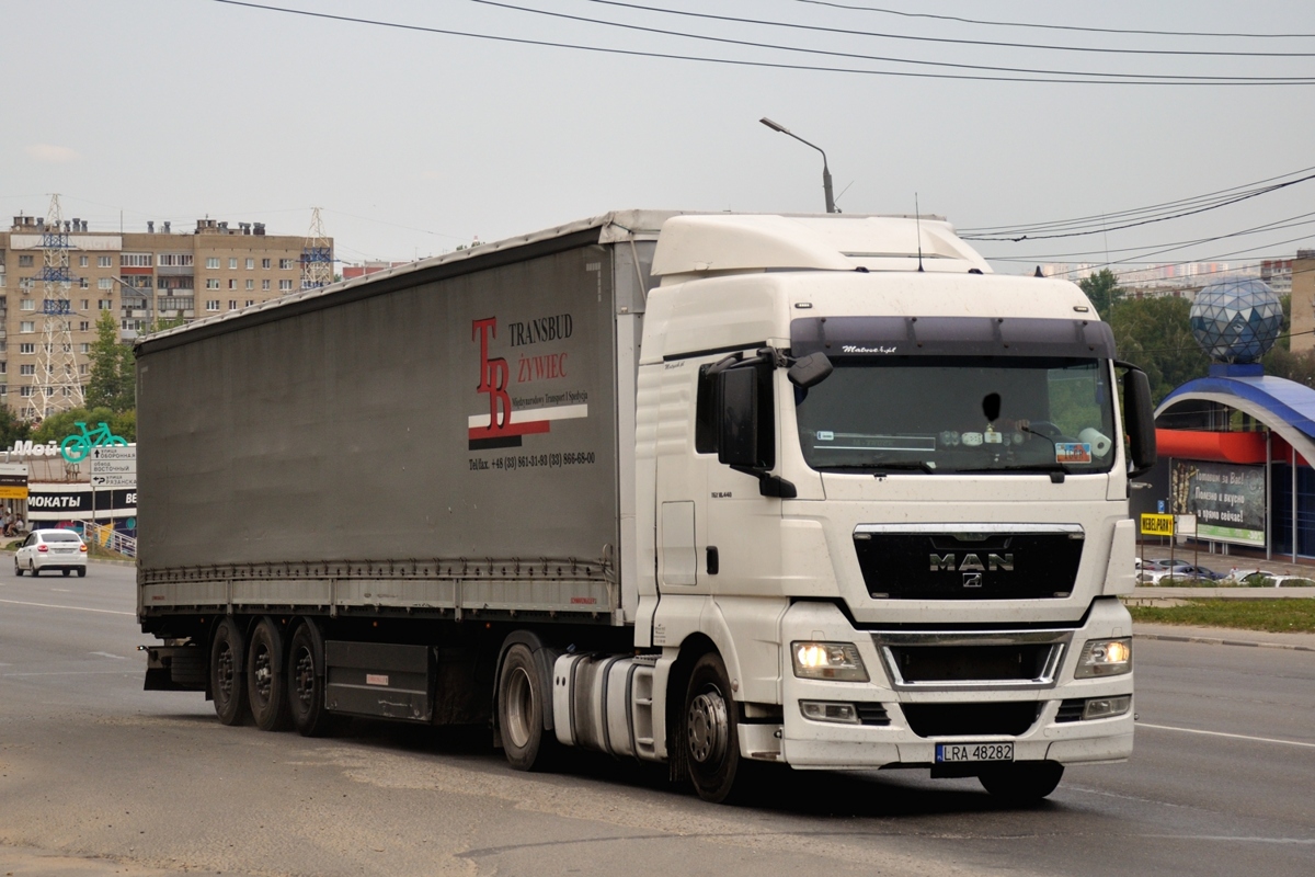 Польша, № LRA 48282 — MAN TGX ('2007) 18.440