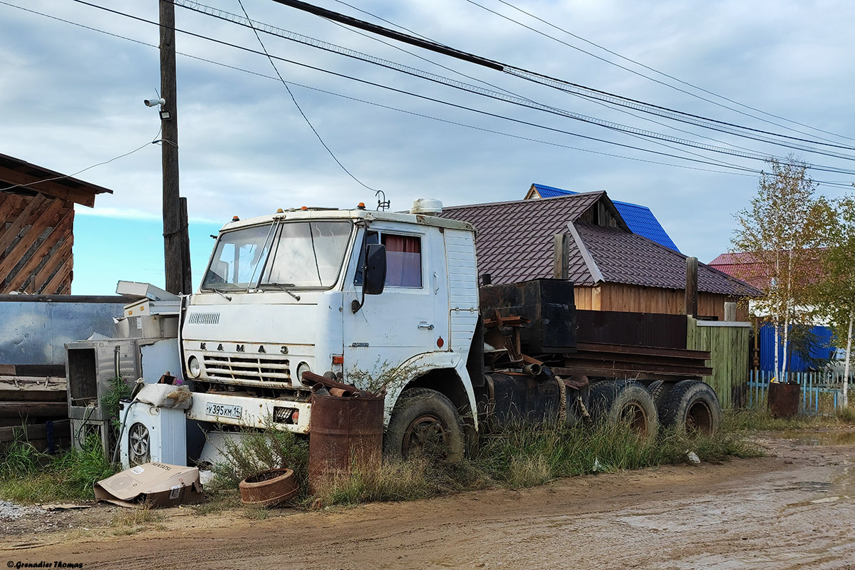 Саха (Якутия), № У 395 КМ 14 — КамАЗ-5320