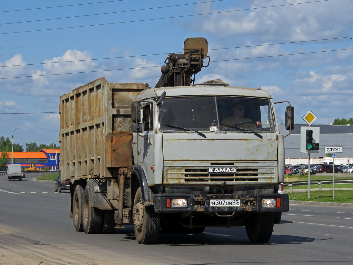 Кировская область, № Н 307 ОМ 43 — КамАЗ-53229-15 [53229R]