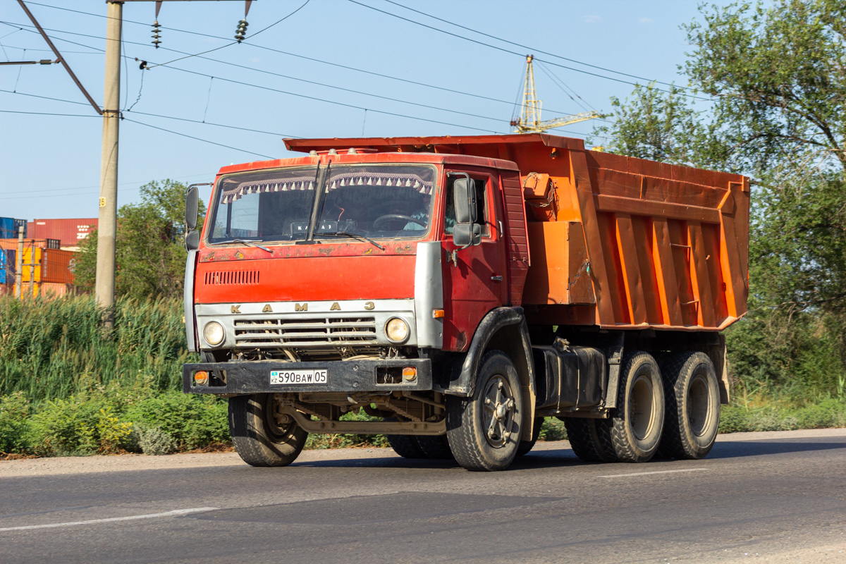 Алматинская область, № 590 BAW 05 — КамАЗ-5410