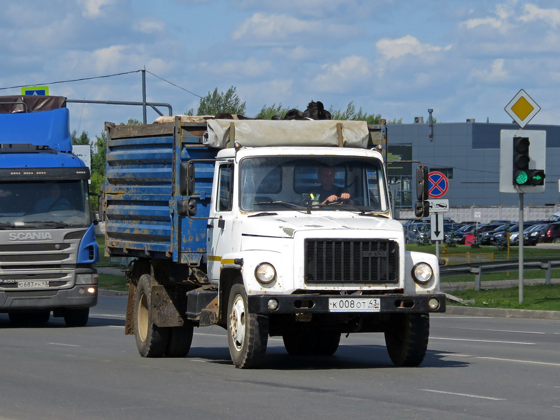 Кировская область, № К 008 ОТ 43 — ГАЗ-3309