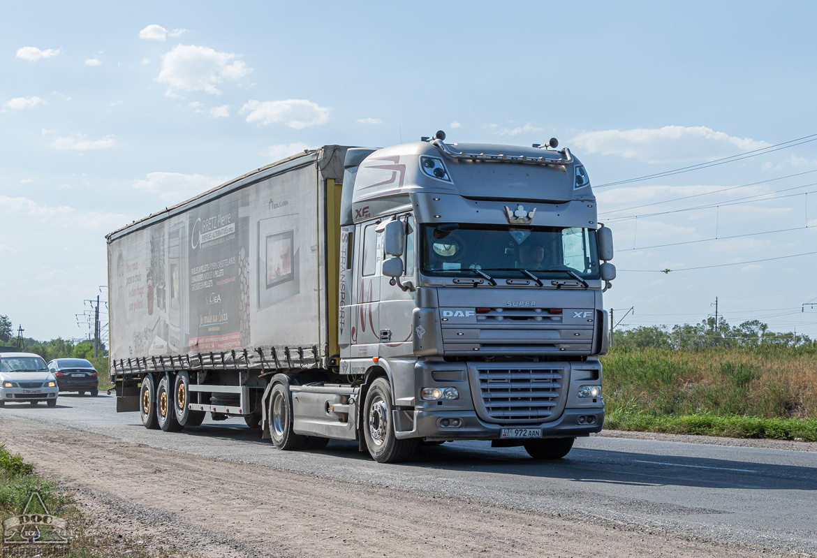 Киргизия, № 03 972 AAN — DAF XF105 FT