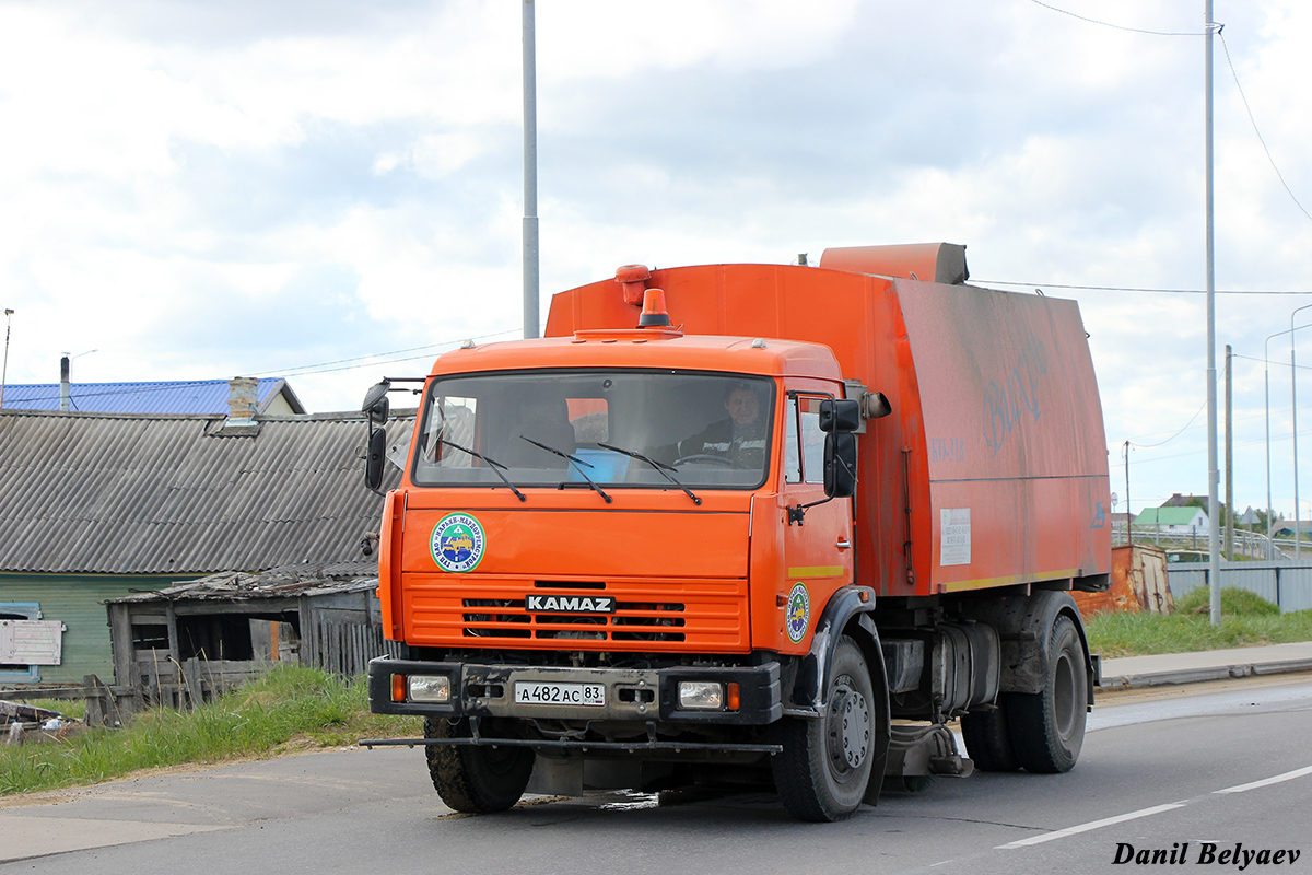 Ненецкий автономный округ, № А 482 АС 83 — КамАЗ-43253-A3