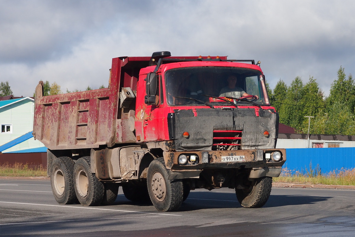 Ханты-Мансийский автоном.округ, № Х 997 ХХ 86 — Tatra 815-2 S1 A