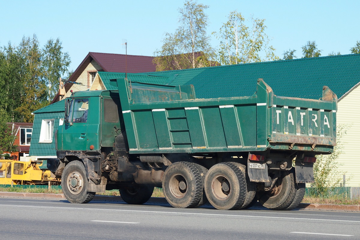 Ханты-Мансийский автоном.округ, № Е 037 ХС 86 — Tatra 815-21AS01