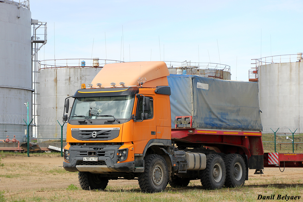 Ненецкий автономный округ, № А 187 АС 83 — Volvo ('2010) FMX.440 [X9P]