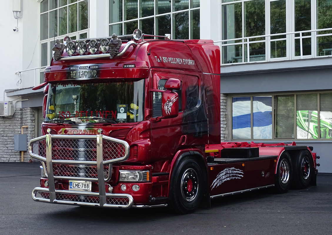 Финляндия, № LME-788 — Scania (общая модель); Эстония — Tallinn Truck Show 2023